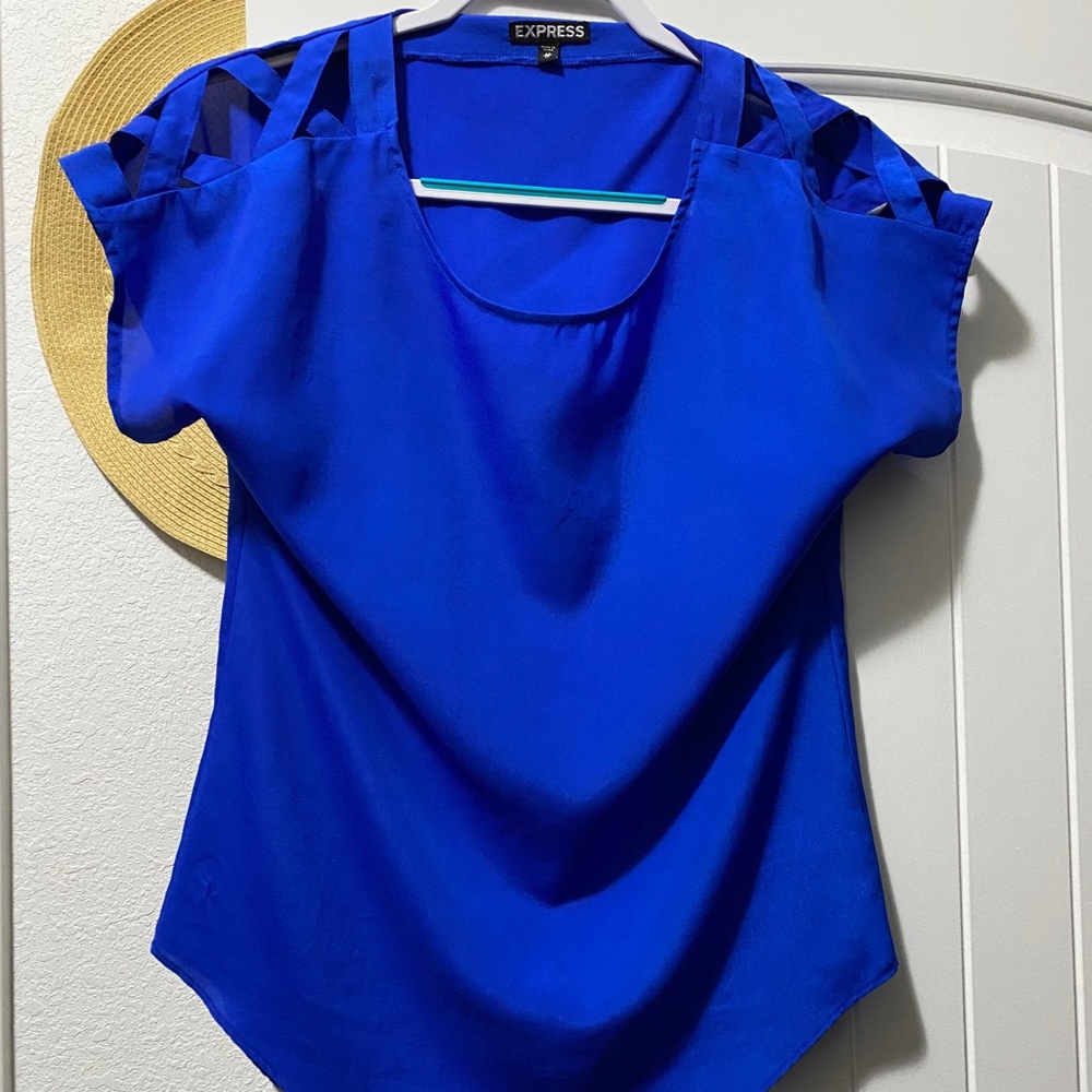 Blue blouse